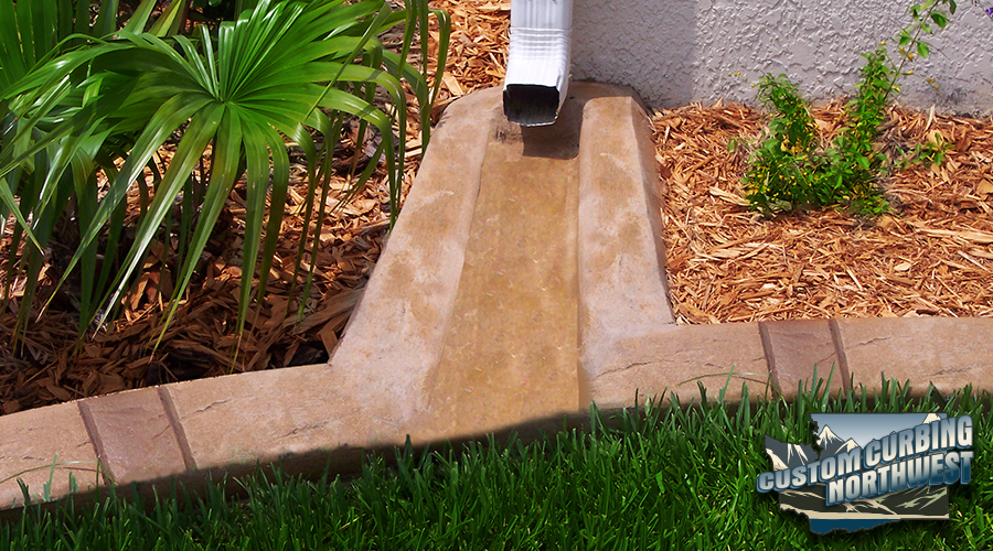 Slate Tile with Rain Drain